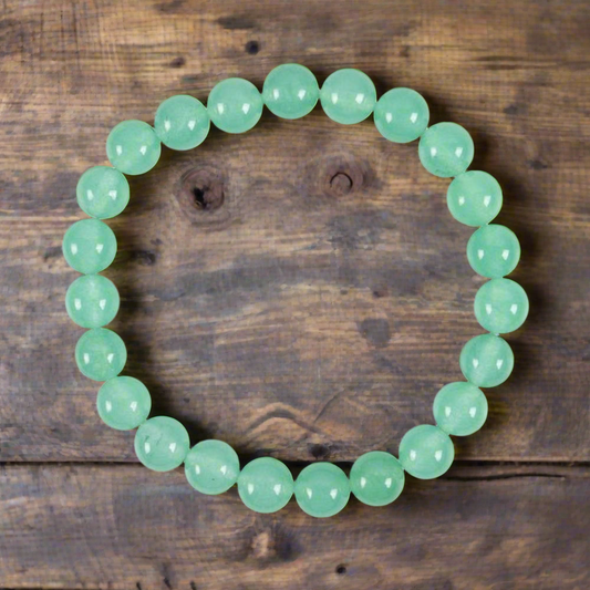 Heart Chakra Green Aventurine Gemstone Bracelet