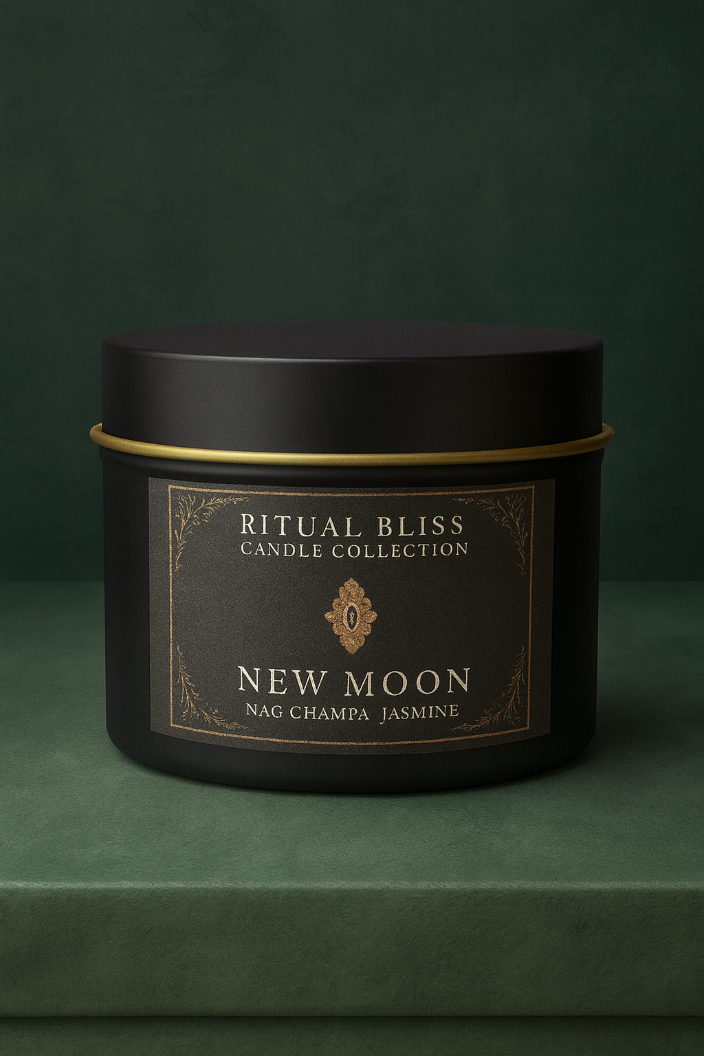 New Moon Ritual Candle